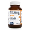 Métagène Ultra Potent-C 500 - Supplément de vitamine C tamponné pour le soutien immunitaire, la défense antioxydante et la formation de collagène - doux, ventre ami, non OGM, sans gluten - 90 comprimés