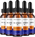 Les gouttes de prostérite pour la santé - Questions urinantes Bladder - Supplément de prostérite, gouttes Prostatine de force maximale, 2024 Nouvelle formulation améliorée (5 pack - 5 mois d'approvisionnement)