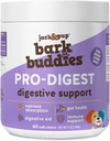 Porcs probiotiques Jack&Pup pour chiens - Porcs probiotiques pour chiens Petits et moyens - Bougies écorceuses Pro-Digest (jusqu'à 40 livres) Porcs probiotiques pour chiens, probiotiques pour chiens - Probiotiques pour chiots (60ct)