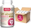 Formules de Jarrow QH-Absorb, 200 mg, supplément alimentaire Ubiquinol pour une fonction cardiovasculaire saine, 60 softgels, 60 jours d'approvisionnement (PACK OF12)