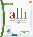 alli Diet Weight Loss Supplement Pills, Orlistat 60mg Capsules Starter Pack, Non prescription weight loss aid, 60 count(Pack of 1)