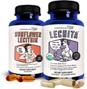 Legendairy Milk Sunflower Lecithin + Lechita - Breastfeeding Supplements for Milk Supply Increase and Clogged Milk Ducts - Lactation Supplement for Milk Flow and Boost Milk Production