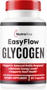 NutraRize Easy Flow Glycogen, EasyFlow Glycogen Support Capsules, Easy Flow Glyco Optimizer, Caps d'optimisation officiels EasyFlow Glyco, Easy Flow Detox Cleanse, Easy Flow Glycol (60 capsules)