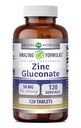 Formules étonnantes Supplément de gluconate de zinc (50 Mg par portion)