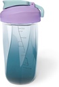 protein shaker bottle Holds upto 20oz,No Blending Ball or Whisk,BPA free,Portable Pre Workout Whey Protein Drink Cup,Blender shaker bottle for mixing cocktails、smoothies、shakes (blue)