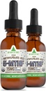 RawGuru L-méthylfolate 15 mg + Vitamine B12 - Organic Vegan Méthylated B12 with Trace Minerals - Nano-Processed & Enhanced Liquid Formula - 300 portions de légumes gouttes par 30 ml, boîte de 2