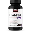 Facteur de force LeanFire PM pilules de perte de poids pour les femmes et les hommes, brûleur de graisse et la nuit pilules de perte de poids pour brûler la graisse, stimuler le métabolisme, améliorer le sommeil, formule puissante pour des résultats incroyables, 60 capsules