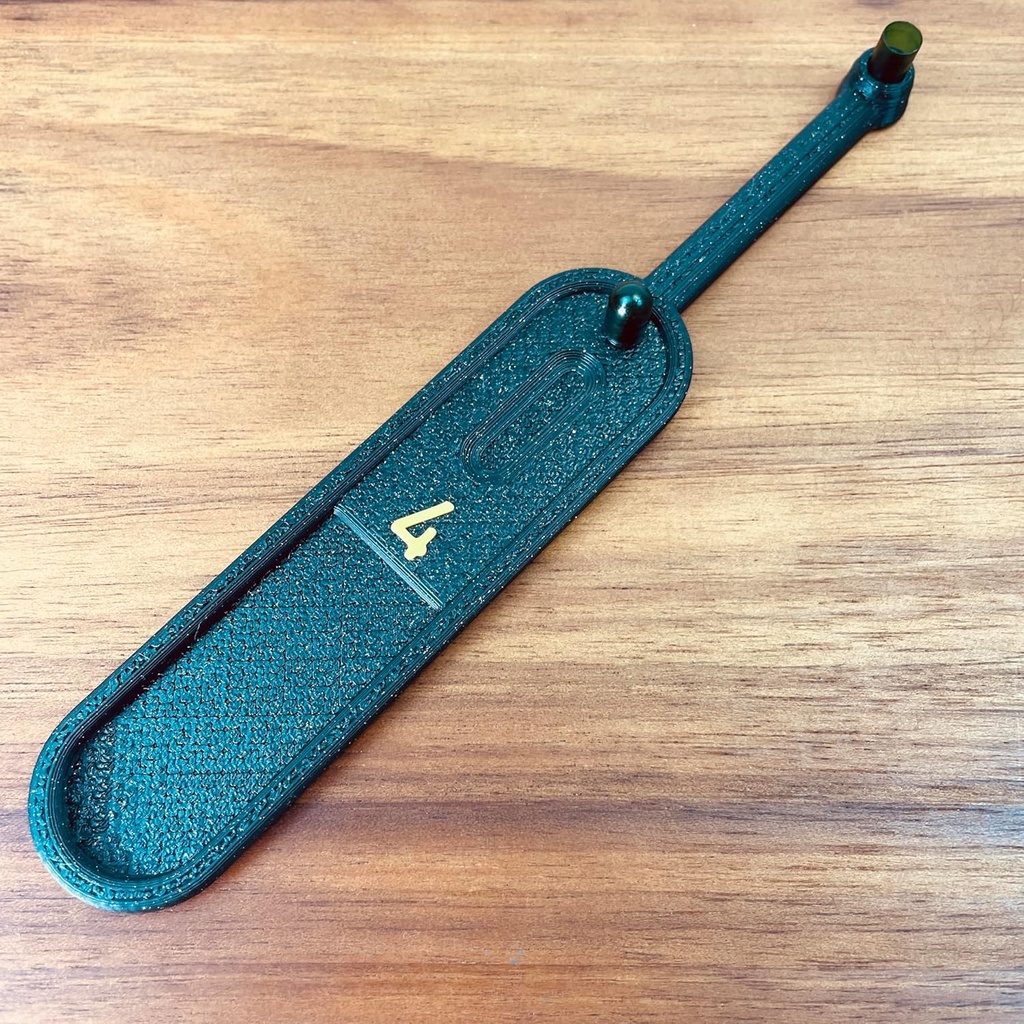 Single Capsule Scoop - Taille 4 - Un outil pour le pesage et le remplissage des capsules (Kit de remplissage pour le remplissage de capsules de pilules vides, Capsules Taille # 000 00 0 1 2 3 4 5 (4 Taille de capsules), Divers