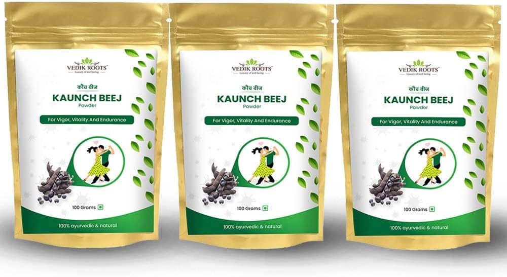 Poudre Kaunch Beej – Herbe ayurvédique naturelle pour le bien-être quotidien