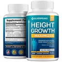 Capsules de croissance pour pousser Taller - Maximiser la croissance en hauteur avec le calcium pour la force osseuse, fabriqués aux États-Unis, obtenir naturel supplément de Taller pour augmenter la croissance osseuse adultes, adolescents et enfants, sans hormones de croissance