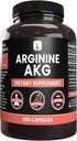PURE ORIGINAL INGREDIENTS Arginine AAKG (365 Capsules) No Magnesium Or Rice Fillers, Always Pure, Lab Verified