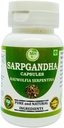 Morsan Healthcare Sarpgandha (Rauvolfia Serpentina) 500 mg. Capsules, supplément pur et à base de plantes 60 mg.