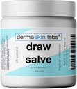 Dessin Salve for Boil Ease Kysts Splinters Burns Poison Ivy Cheveux incarnés Onguent à dessin rapide fabriqué aux États-Unis
