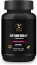 Klever Lifestyle | Berberine Supplement | Natural Compound, Immune Support, Gluten Free, Vegan | 120 Capsules | 1200mg per Serving