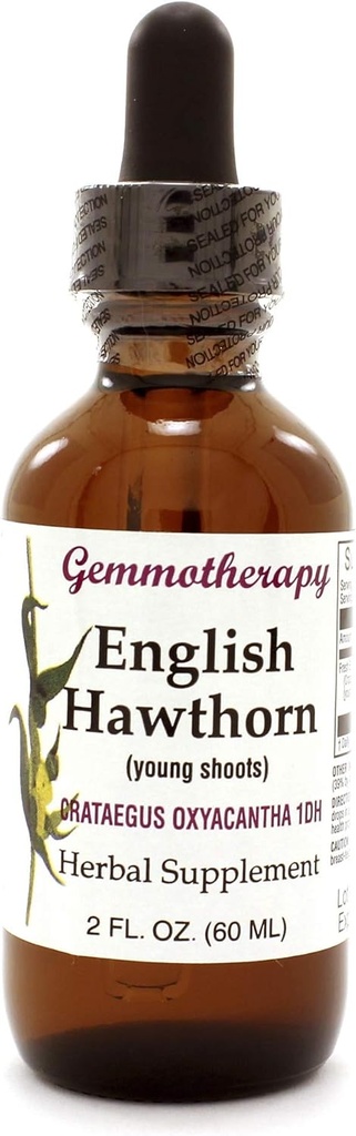 Boiron Anglais Hawthorne/Crataegus Oxyacantha Supplément à base de plantes - 2 oz