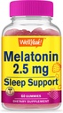 WellYeah 2.5mg Melatonin Gummies - 60 Count