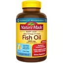 Nature faite Burp moins Ultra Omega 3 Suppléments à l'huile de poisson, 1400mg Huile de poisson Omega 3 Suppléments comme Esters d'éthyle pour le coeur sain Eyes du cerveau soutien, un par jour, 90 Softgels