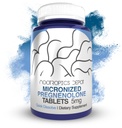 Nootropics Depot Pregnénolone Dissoudre rapidement les comprimés de 5mg de solution Micronisée de l'humeur, de la cognition et du soutien hormonal de 120