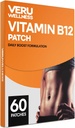 Veru Wellness B12 Energy Patch, naturel Patch B12, Garcinia - autocollant temps de sortie (60 jours)