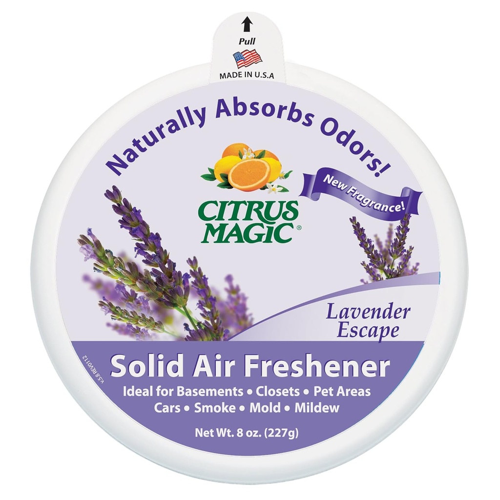 CITRUS MAGIC Odor Abs Lavande, 8 OZ