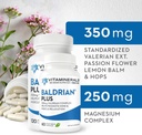 Vitaminerales 33+ Baldrian® Plus Support de relaxation naturelle Extrait valérian normalisé (60)
