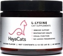 HayaCats Poudre L-Lysine pour Chats – Immune & Respiration Support – Supplément de Vet avec foie de poulet – Fabriqué aux États-Unis – 60 portions