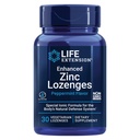 Durée de vie améliorée Zinc Lozenges, acétate de zinc, support immunitaire optimal, réponse immunitaire forte, zinc ionique, non-OGM, sans gluten, végétarien, 30 losanges