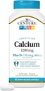 21e siècle Calcium Plus D3 softgel rempli liquide, 1200 mg, 90 Nombre