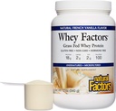 Facteurs de lactosérum par facteurs naturels, concentré de protéines de lactosérum, aide au développement musculaire et santé immunitaire, Vanille française, 12 oz