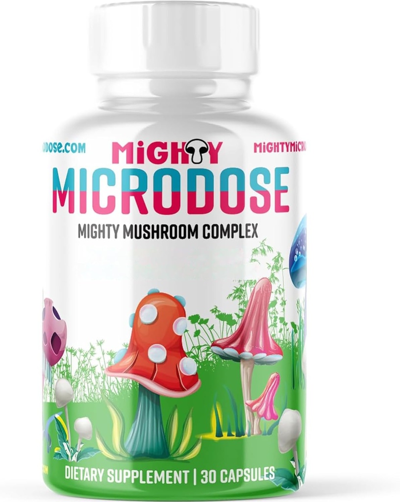 Mélange nootropique 5 champignons - 30 Capsules, Tail de dinde, Reishi, Extrait de champignons Maitake avec High Beta Glucan, et Lion Mane Mushroom Supplément Capsules, Suppléments de champignons fonctionnels