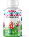 Mélange nootropique 5 champignons - 30 Capsules, Tail de dinde, Reishi, Extrait de champignons Maitake avec High Beta Glucan, et Lion Mane Mushroom Supplément Capsules, Suppléments de champignons fonctionnels