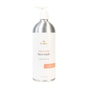 Laver le visage en cire, libre et clair, Taille de la maison, 16oz, 475ml, Pour une peau sensible sans danger, eczéma, psoriasis, dermatite, biodégradable, sans danger pour les récifs