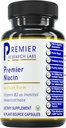 Premier Laboratoires de recherche Niacin - Supplément de vitamine Niacinamide B3 pour le soutien de la circulation sanguine - 60 capsules végétariennes