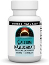 Source Naturals Calcium D-Glucarate 500mg Cellular Detoxifier - 60 Tablets