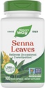 Nature's Way Senna Leaves, Relieves Occasional Constipation*, 1,350 mg per 3-Capsule Serving, Non-GMO Project Verified, 100 Capsules (Packaging May Vary)