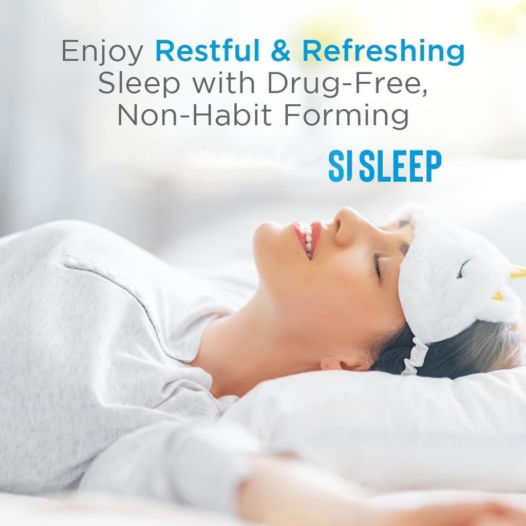 Sleep Well Sleep Aid Supplement, Melatonin, African Potato Extract, Magnesium Help The Body Relax and Fall Asleep Quickly 60 Pcs (2)