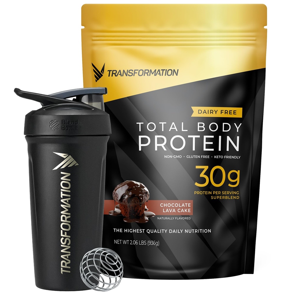 Transformation Chocolat Protéine Poudre et Performance Isolée Shaker Bouteille de 30G Multi-Protéine Superplend.