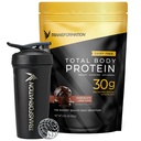 Transformation Chocolat Protéine Poudre et Performance Isolée Shaker Bouteille de 30G Multi-Protéine Superplend.