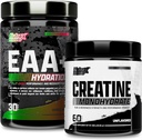 Recherche Nutrex EAA Hydratation Poire aux pommes Aminos et poudre monohydratée de créatine