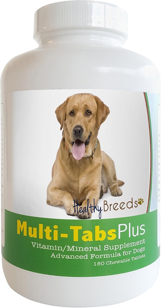 Breeds santé Labrador Retriever Multi-Tabs Plus Comprimés à croquer 180 Compte