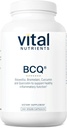 Vital Nutrients BCQ) Boswellia vegan, Bromelain, Curcumin & Quercetin Supplément de soutien conjoint (Sinus & Digestive Health) Supporte le gluten, la laiterie, sans soja 240 capsules