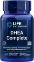 Prolongation de vie DHEA et 7-Keto DHEA Capsules végétariennes complètes pour maximiser le soutien d'un poids et d'une humeur sains, masse musculaire maigre, Libido et plus, non-OGM, sans gluten, 60 Compte