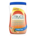 CITRUCEL Poudre de fibre sans sucre pour le soulagement occasionnel de la constipation, Poudre de fibre de méthylcellulose, Arôme orange - 32 onces