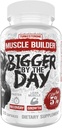 5 % Nutrition Riche Piana BiggerByTheDay="Anabolic Muscle Builder, Hardcore Mass Gainer=" Turkesterone, HICA, Epicatechin, Leucine="120 Capsules (30 portions)