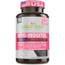 Kaibro Nutra Myo-Inositol Supplément, Myo-Inositol et D-Chiro Inositol rapport 40:1, équilibre hormonal et soutien ovarien pour les femmes avec la vitamine B8, 2050mg, végétalien, capsules non OGM 120 Compte