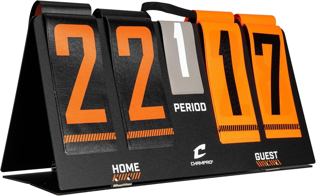 Tableau de bord CHAMPRODeluxe Flip-a-Score (Points, Périodes, Jeux)