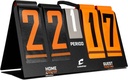 Tableau de bord CHAMPRODeluxe Flip-a-Score (Points, Périodes, Jeux)