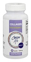 Carson Life Collagen with Vitamin C - Hair, Skin & Nail Support - Anti-Aging Dietary Supplement - Hydrolyzed Collagen - Made in the USA - 60 Capsules