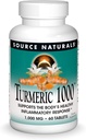 Source Naturals Turmeric 1000, soutient la réponse inflammatoire saine du corps*, 1000mg - 60 comprimés