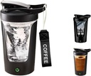 Bouteille de shaker de protéines électriques, tasse de mélangeur portable, USB C rechargeable, sans BPA tritan, 450ml/16oz, 500mAh, pour les shakes lisses